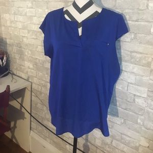 Vibrant Blue Blouse
